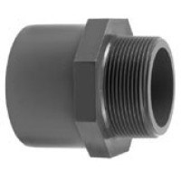 Adaptor nipple 10/16 X 1/4" Hex.